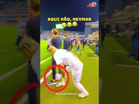Neymar le tira un caño a Filipe Luis #futbol #neymar #shorts