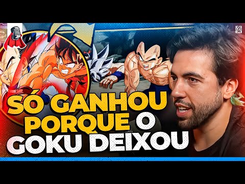 O VEGETA SÓ VENCE DO GOKU PQ O GOKU TEM PENA!!!