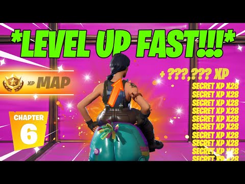 NEW *BEST* Fortnite XP MAP! How To LEVEL UP FAST XP in Fortnite CHAPTER 6!