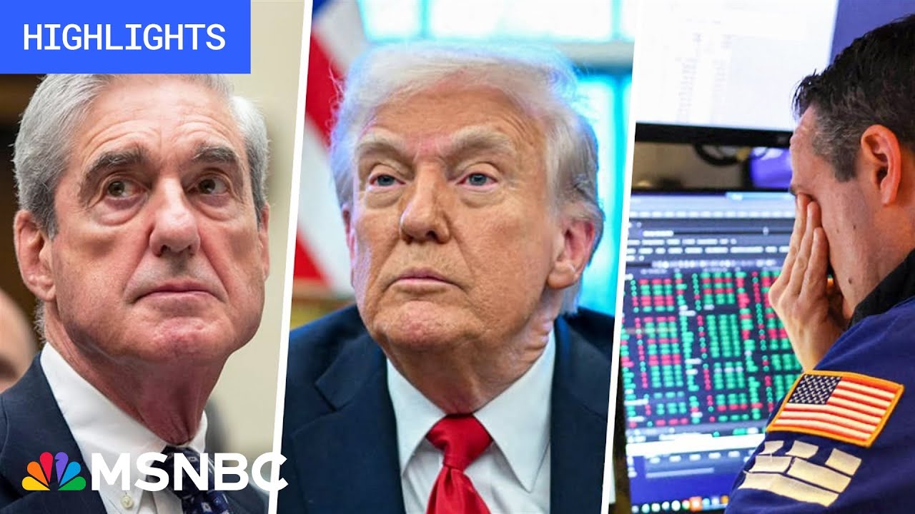‘Ugly’ economic data, law firms fight back: Trump’s First 100 Days – Day 68 | MSNBC Highlights