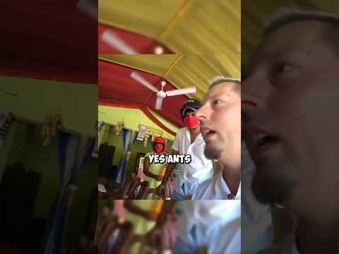 Streamer @HaraldBaldr Found ANTS In His Food In Sri Lanka!