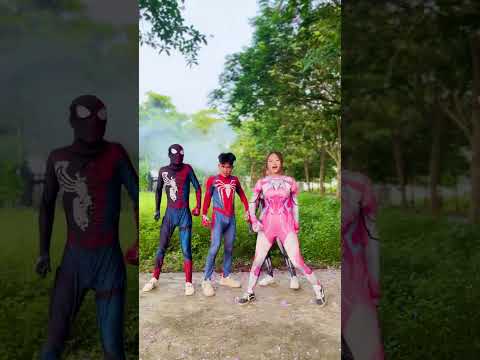 Random Costume battle between Alpha Hero and Villain | The Green Giant rescues the Alpha Hero team