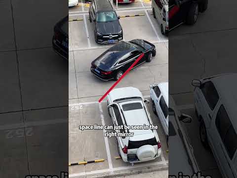 Tips for backing into a parking space!#driving #tips #howto #manual #skills #car