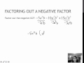 Factoring Polynomials and GCF Concepts