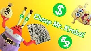 Cheap Mr. Krabs! - SpongePlushies