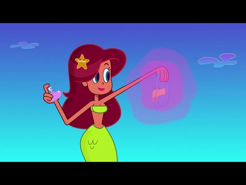 ZIG e SHARKO 🌴 Hora de tomar uma ducha 🤢 Zig e Sharko Brasil | Desenho Animado em português