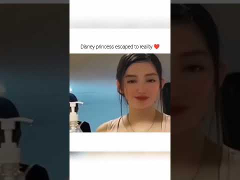Disney Princess Face Expressions - She is a Real Life Princess 🤩 #shorts #shortsvideo