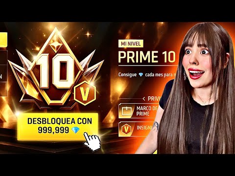 COMPRÉ 1M DE 💎 PARA LLEGAR AL NIVEL PRIME SECRETO Y OBTUVE ESTO 🤯🔥 - Danielabun #freefire