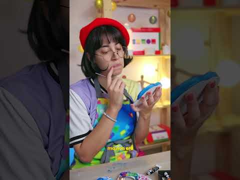 Dipingo TRISTEZZA di inside out fatta con il DAS #diy #clay #das #craftideas
