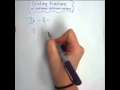 Dividing Fractions and Common Denominators