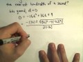 Quadratic Equations and Projectile Motion