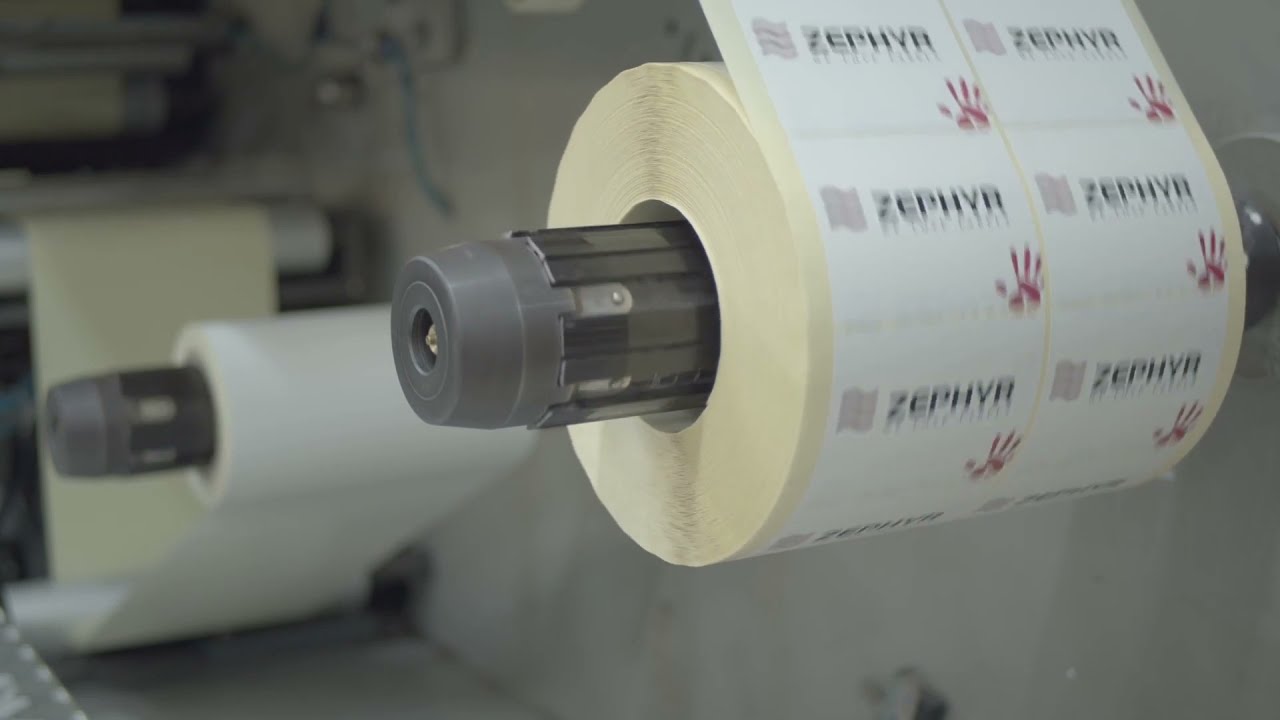 Video Impresión Offset de Zephyr-Label