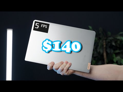 I Tried Gaming On The CHEAPEST Windows Laptop...