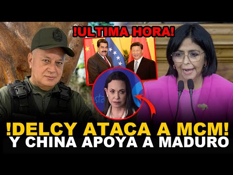 DELCY RODRIGUEZ EXPLOTA CONTRA MARIA CORINA Y LOS ASILADOS DE LA EMBAJADA ARGENTINA