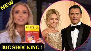 Huge Sad! Kelly Ripa Gives a Review of Mark Consuelos’ Broadway Performance