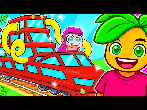 Wir Bauen einen MAX LEVEL LUXUS ZUG in Roblox! (SEHR TEUER)