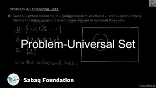 Problem-Universal Set