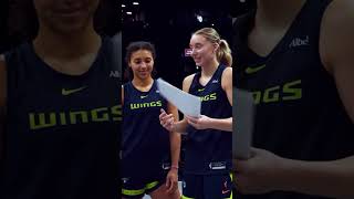 😂 This is Why PAIGE BUEKCERS Is Geno's Favorite Player EVER #uconnwbb #paigebueckers #dallaswings