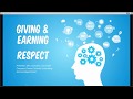 Exploring the Dynamics of Giving and Earning Respect