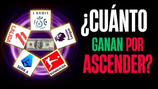Los MILLONES Que GANAN Los CLUBES EUROPEOS Por ASCENDER | LOS EXPULSADOS