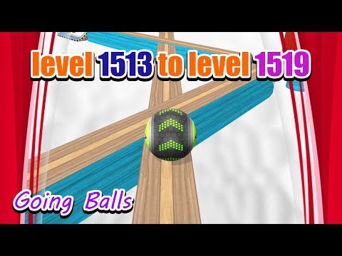 Going Balls 🥎 is a very active, colorful and frustrating game  From level 1513 to level 1519 #Going