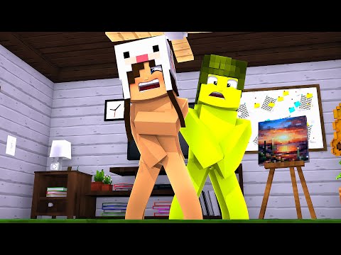 PEGARAM AS ROUPAS DA COELHA E RAZOR NO MINECRAFT ! - LIXO AO LUXO #13