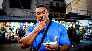 Larry Wheels Tries Street Food in India!