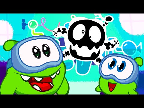 As Histórias do Om Nom 💯 Histórias assustadoras com cientista louco 💯 Desenhos Animados