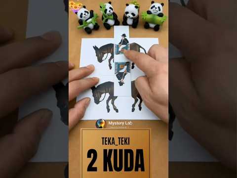 Bagaimana Menempatkan Dua Penunggang pada Dua Kuda #tekateki #logika