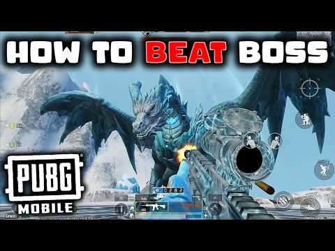 HOW TO DEFEAT FROSTBORNE DRAGON in PUBG MOBILE (3.5 UPDATE)