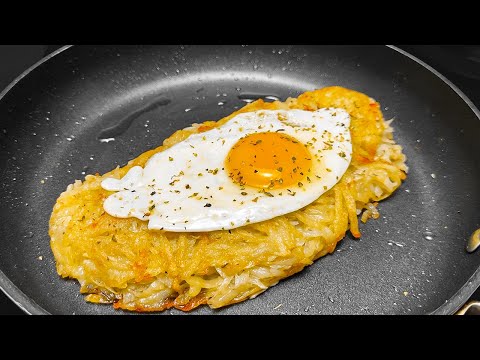 Hast du Kartoffeln zu Hause? Das leckerste Kartoffelrezept zum Frühstück! Besser als Pizza!