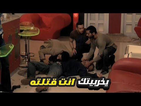 اتخانقوا مع الواد بعد ما اتهجم على نجلاء بدر في شقتها 😱 محمد رمضان ضربه بالازازه