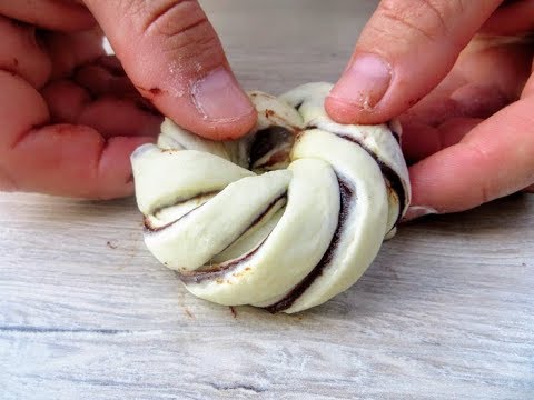 Все удивляются, как я леплю шоколадные булочки / домашняя выпечка на другой кухне / buns