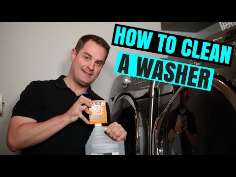 HOW TO CLEAN YOUR WASHING MACHINE !! (QUICK & EASY)