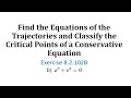 Understanding Conservative Equations and Trajectories