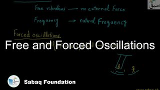 Free and Forced Oscillations