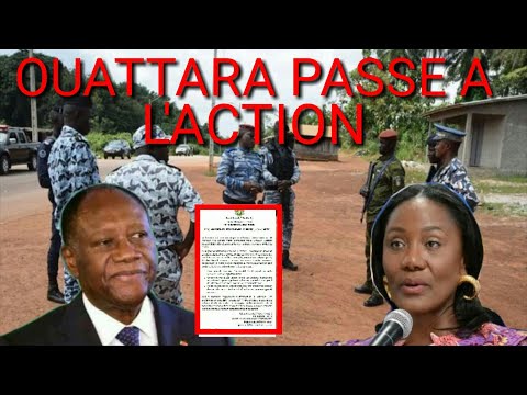 Ça chauffe en cote d'ivoire! Alassane Ouattara lance un mandat d'arret contre Nady Bamba Laurent Gba