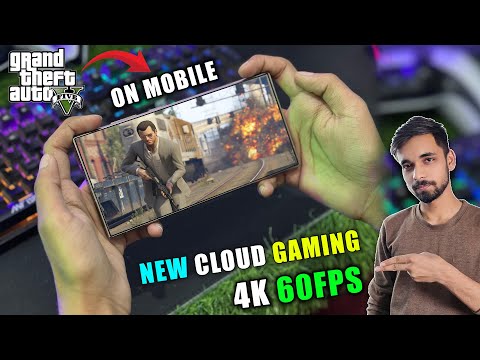 Playing GTA 5 on my phone with new cloud Gaming Service