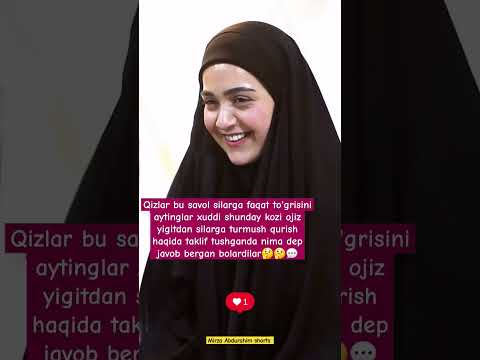 Xuddi shunday kozi ojiz yigitdan silarga turmush..🤔💬tiktok #uzb #dard1sarim #reels #top #million