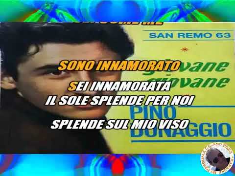Pino Donaggio   Giovane giovane KARAOKE FAIR USE