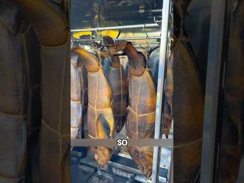 In Russia, locals are preparing one of their favorite traditional delicacies: smoked fish