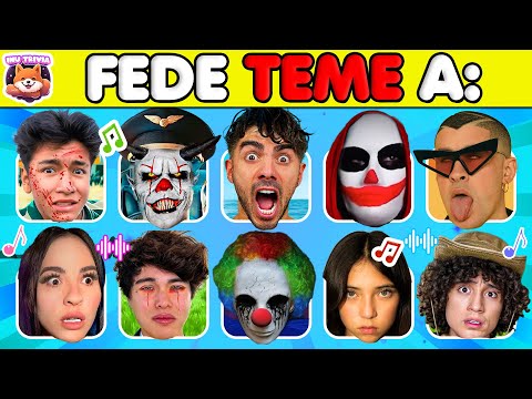 ¿Cuánto Sabes de FEDE VIGEVANI? #10/ Quiz de Fede Vigevani, Kim Loaiza🤔❓🎵|Deep Web, ALFA, Duffy😍