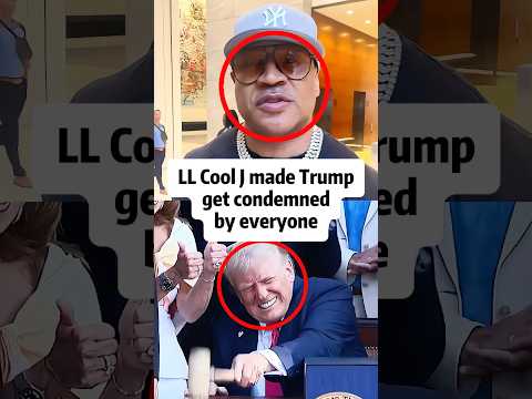 LL Cool J made Trump get condemned by everyone. -1 #shorts#trump#llcoolj#celebrity#actor