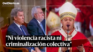 El MENSAJE a FEIJÓO y al PP del ARZOBISPO de SANTIAGO: "Ni violencia racista ni criminalización"