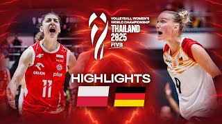 Poland 🇵🇱 vs. Germany 🇩🇪 - Highlights | Women's World Championships 2025