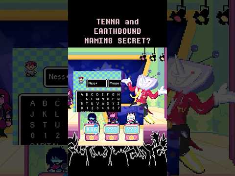 TENNA and EARTHBOUND SECRET in NAMING KRIS? #deltarune #undertale #tobyfox #gaster #sans #name #ost