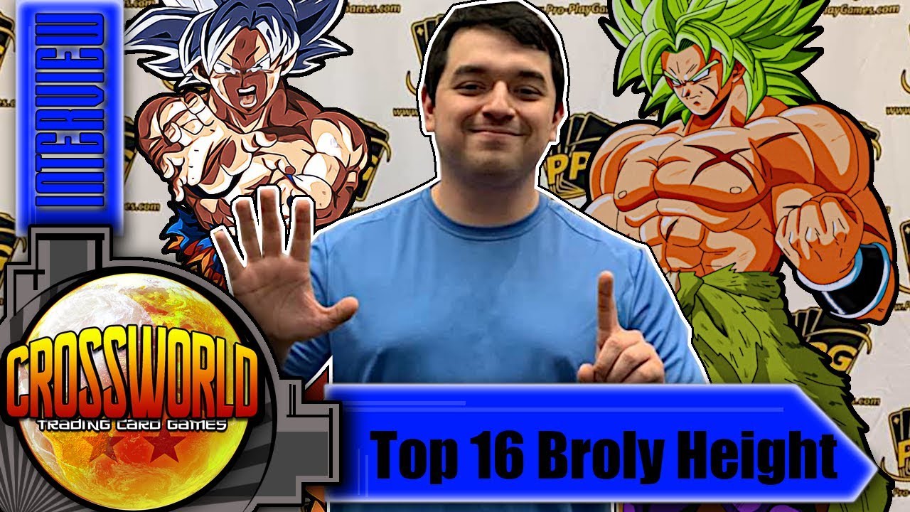 Top 16 Broly Height of Mastery Deck Profile with Ricardo Flores - PPT Dallas
