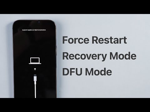 How to Force Restart and ENTER & EXIT Recovery and DFU Mode (iPhone 8 to 16)