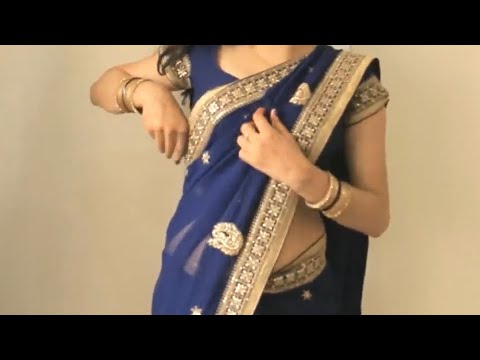Saree Wearing Method | How To Wear Sari Blouse In Holi ❤️ Festival Special Party Wear Perfect Saree