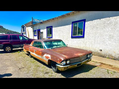 ABANDONED 62 Cadillac deville. Will it run after 30+ years parked?